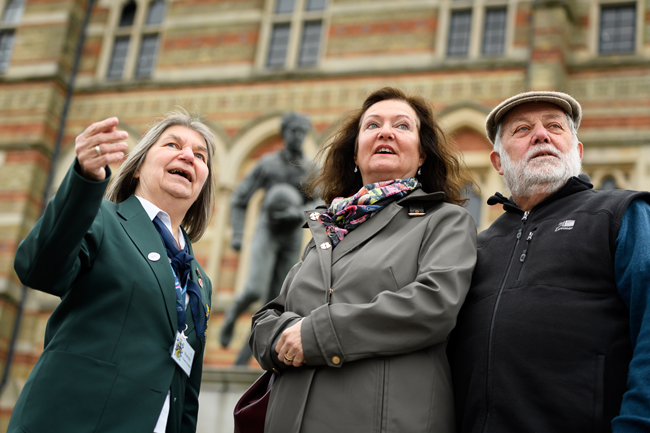 Rugby Visitor Centre celebrates English Tourism Week with free guided tours of the town centre.