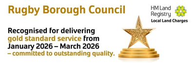 HM Land Registry gold standard service banner