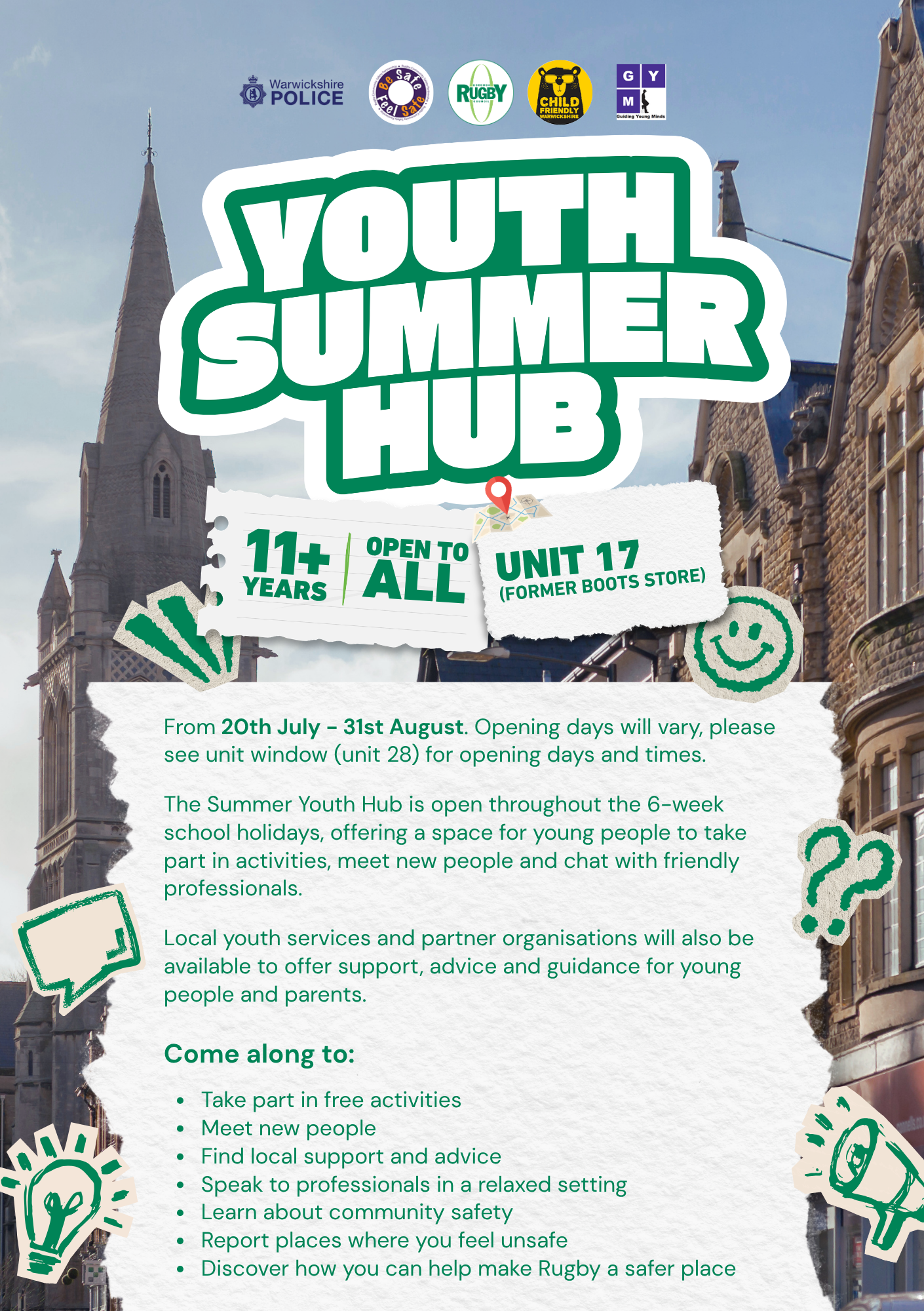 Summer Youth Hub details